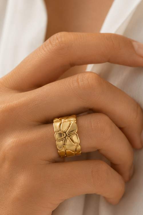 Anillo Glamore Amalfi gold