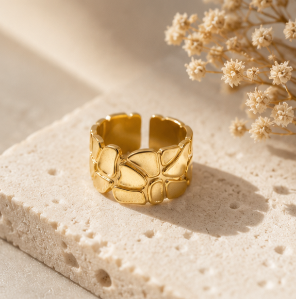 Anillo Glamore Amalfi gold