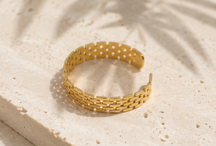 Pulsera Glamore Toscana Gold