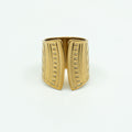 Anillo Glamore Semi-abierto Gold