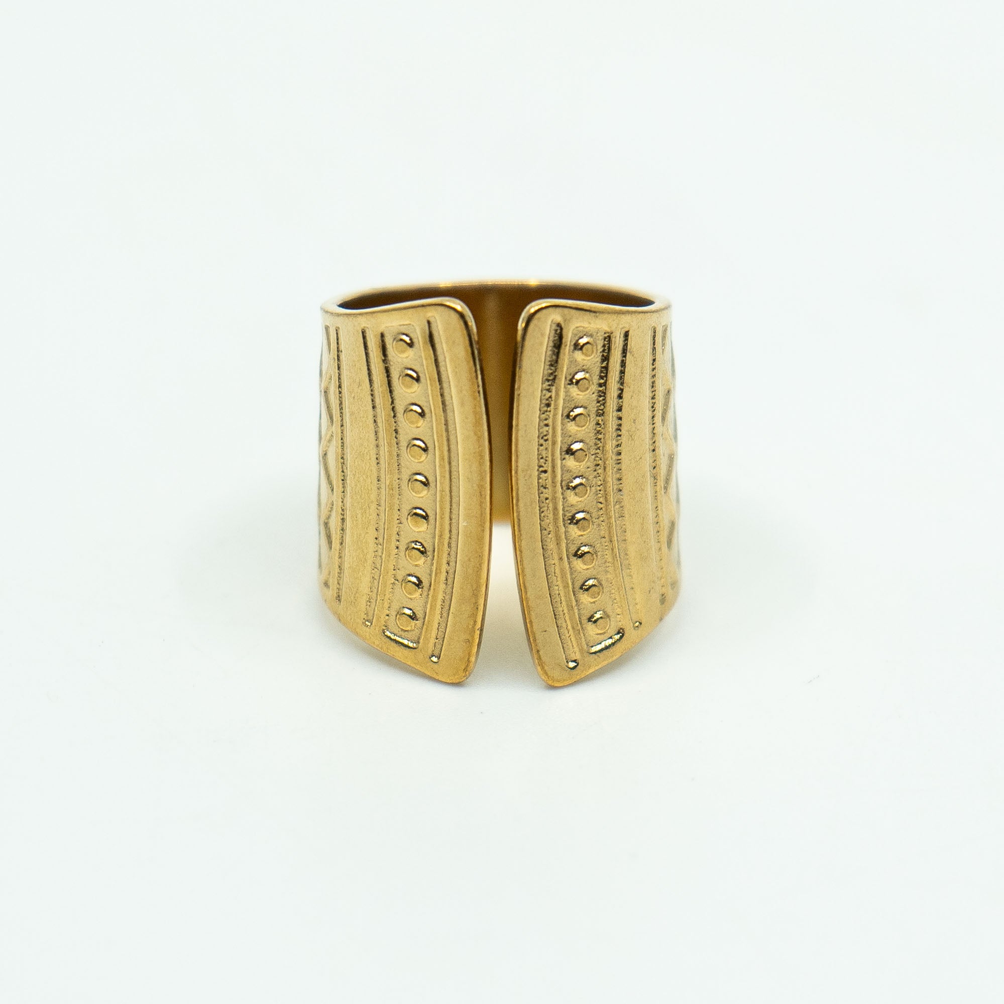 Anillo Glamore Semi-abierto Gold