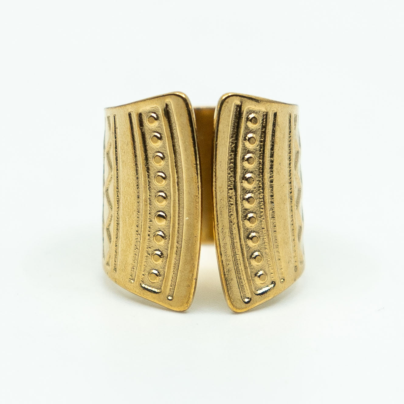 Anillo Glamore Semi-abierto Gold