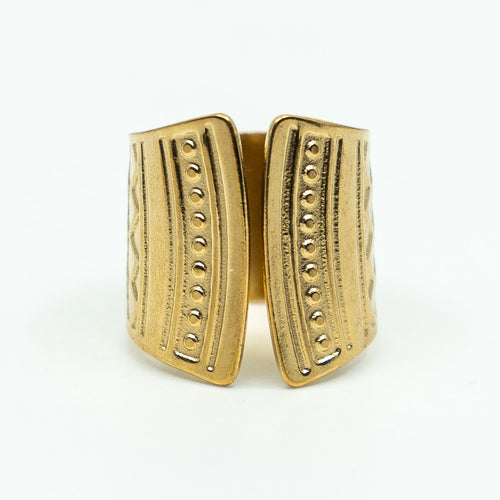 Anillo Glamore Semi-abierto Gold