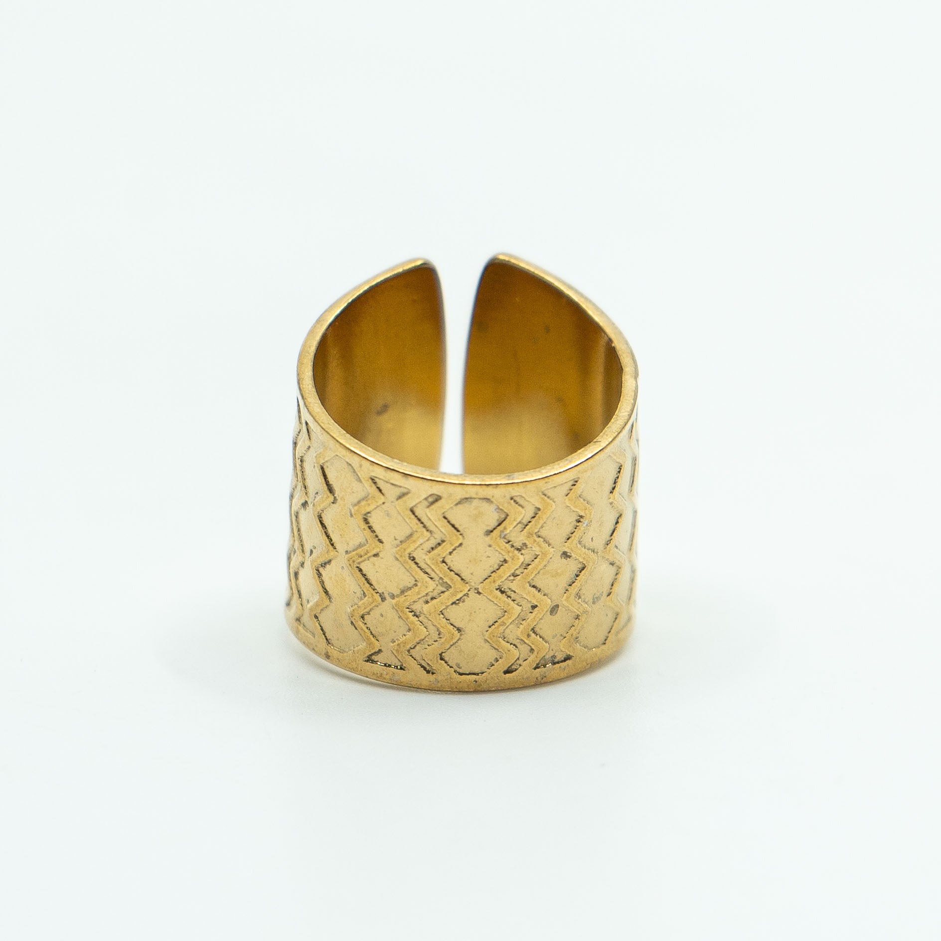 Anillo Glamore Semi-abierto Gold