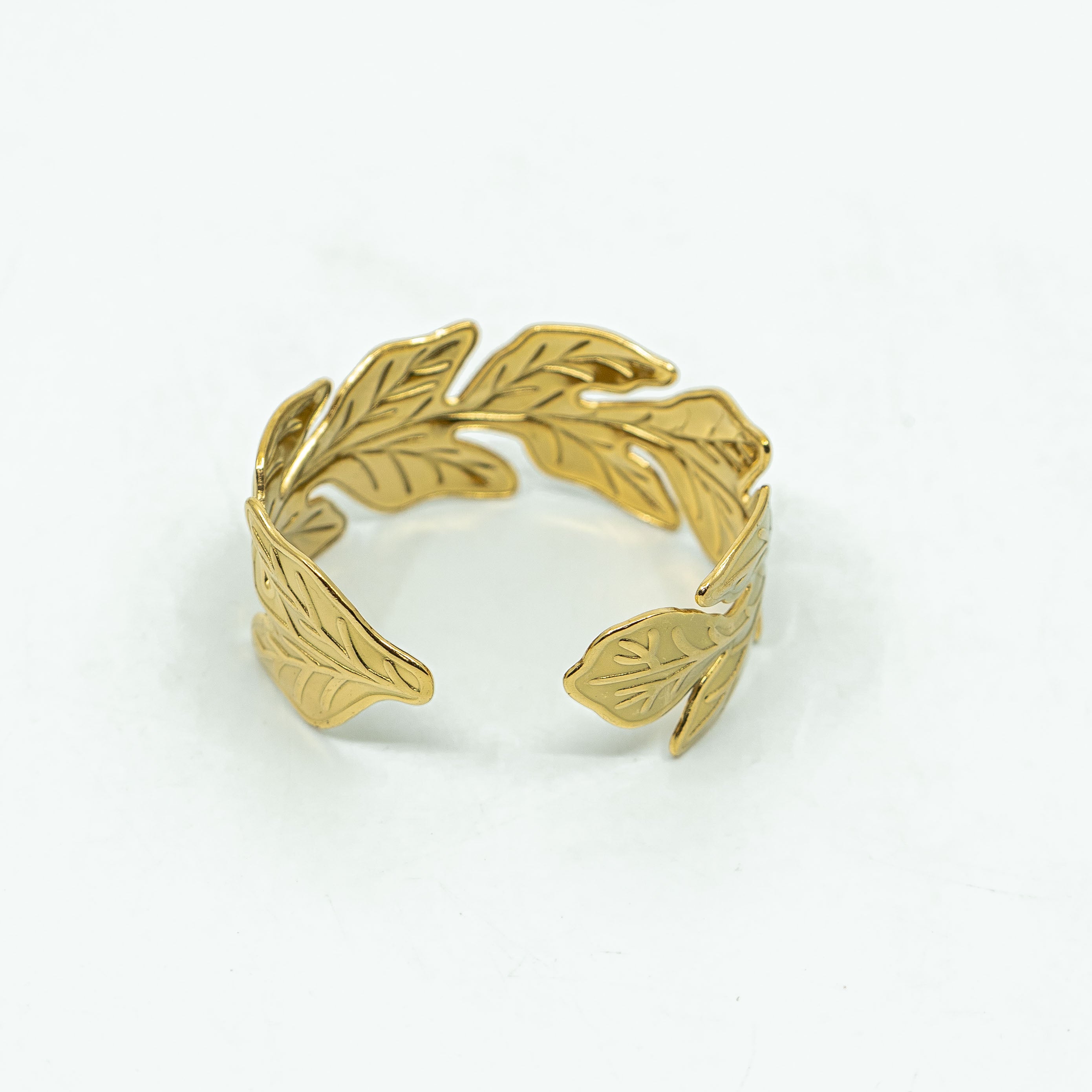 Pulsera Glamore Hojas Gold