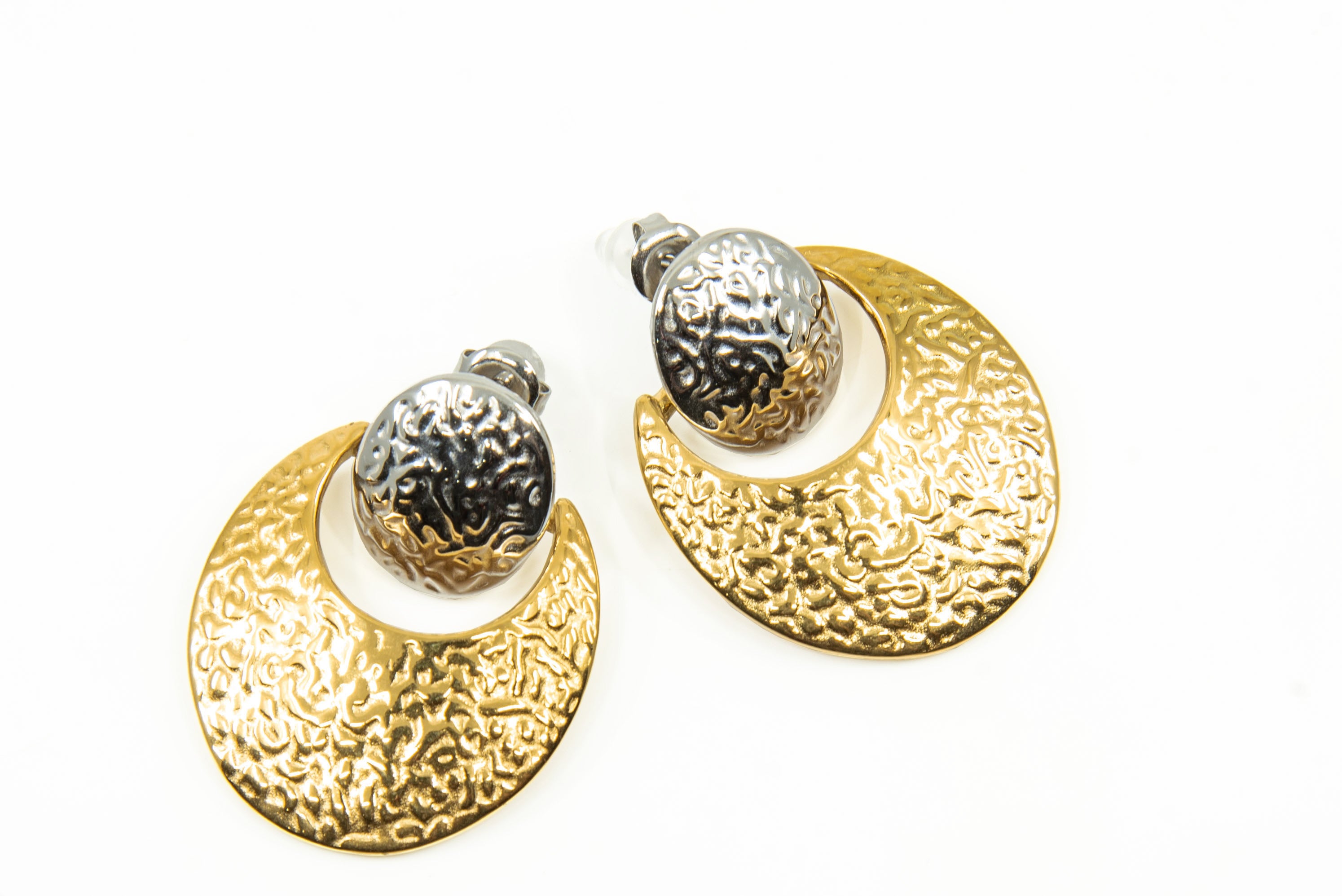 Aros Amalfi Dorado y Plateado