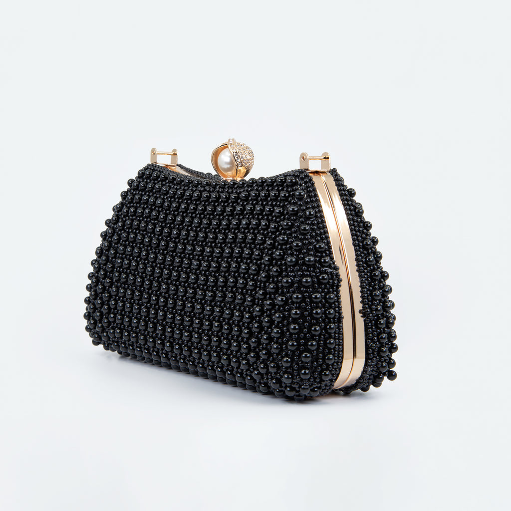 Bolso de Mano Perlas Pequeñas