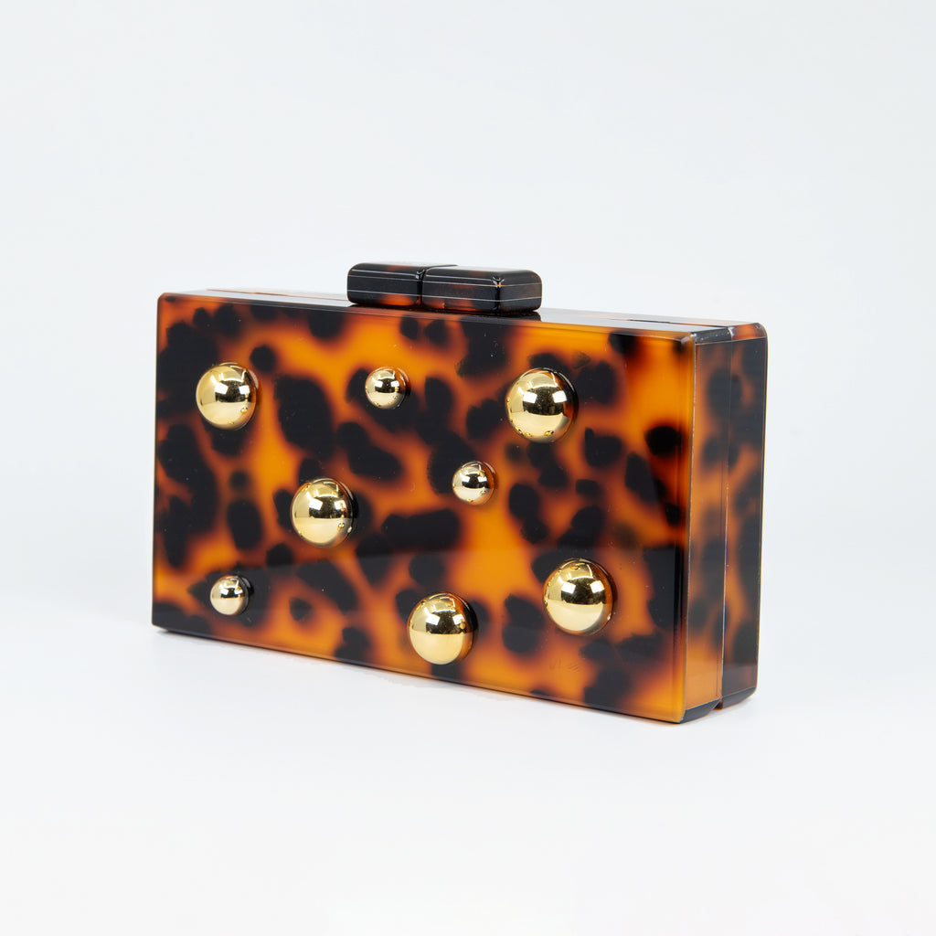 Clutch Acrílico con Tachas