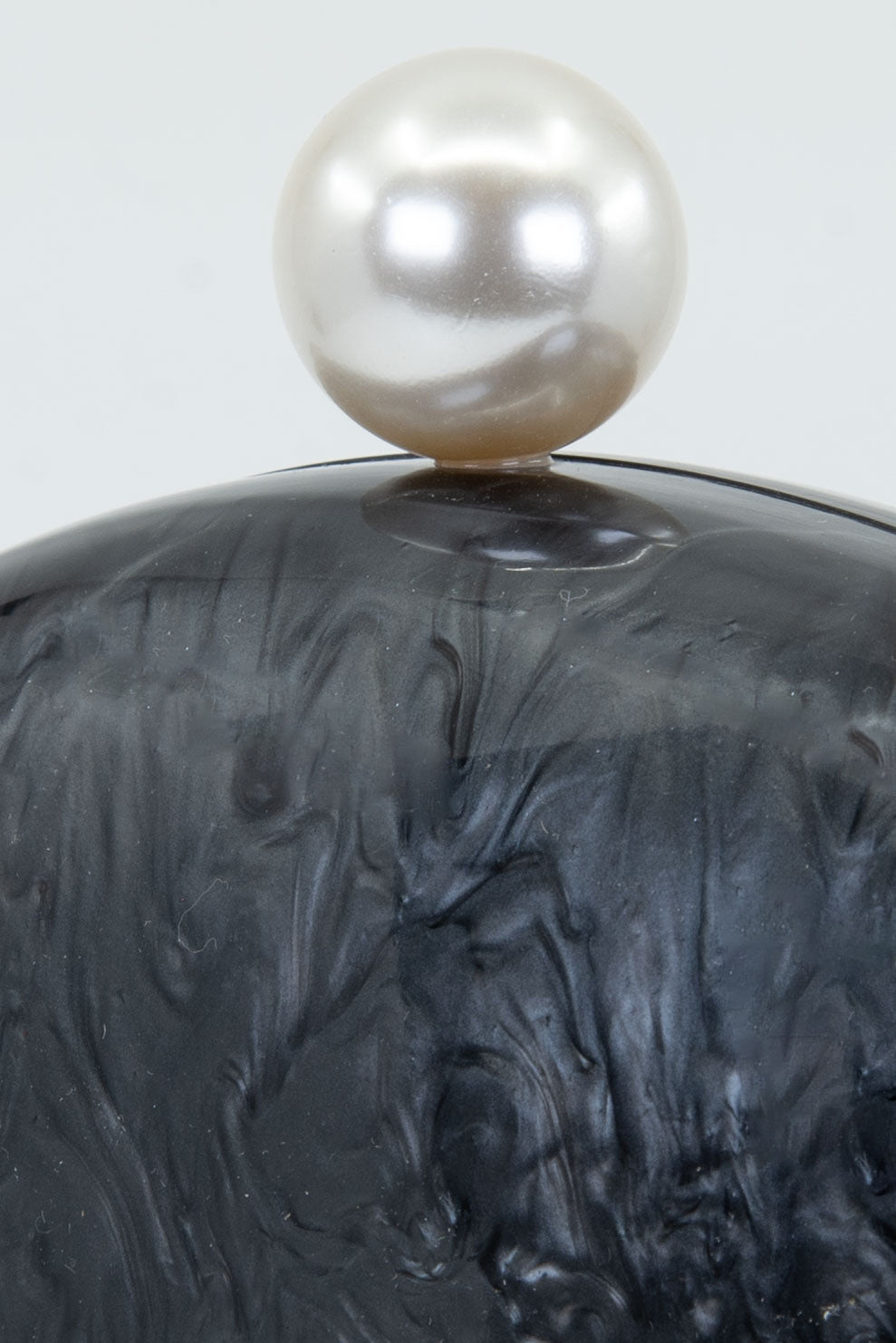 Cluch Perla Negro