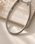 Collar Glamore Cleoh Grueso Silver