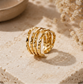 Anillo Glamore Scorpios Gold