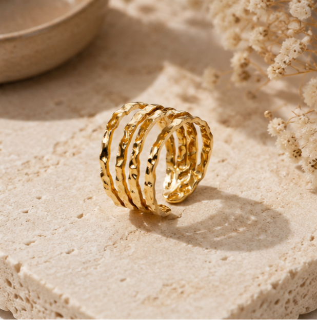 Anillo Glamore Scorpios Gold