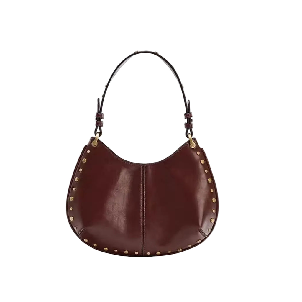 Bolso de Mano con Tachas