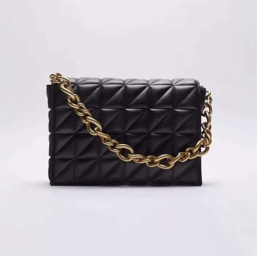 Bolso Noir Acolchado