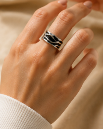 Anillo Glamore silver