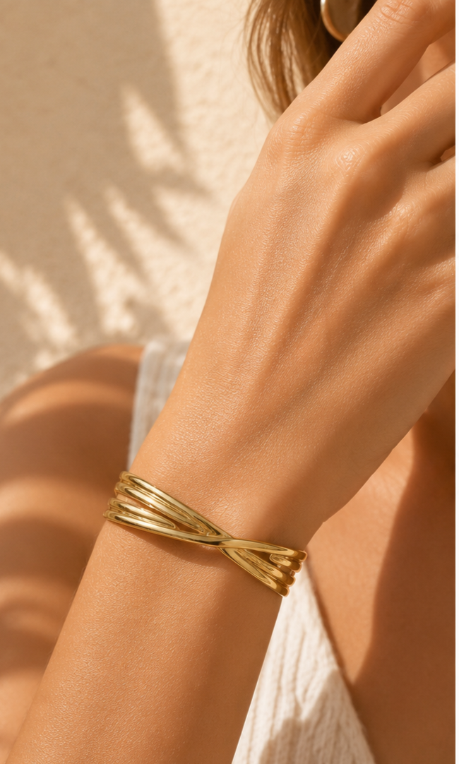Pulsera Glamore Vania Gold